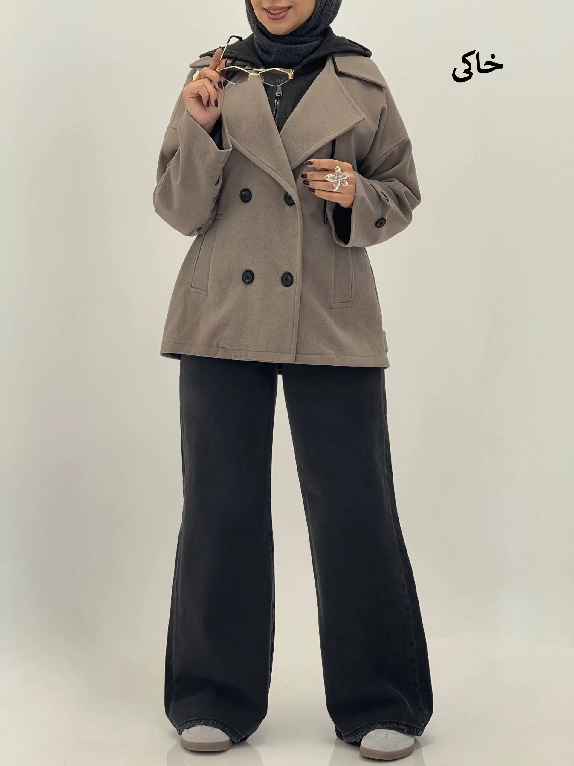 3673-پالتو فوتر مینیمال